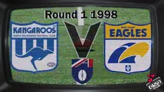 North Melbourne V West Coast Round 1 1998