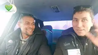 Поехали развозить заказы по магазинам в месте с Рустамом 
