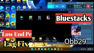 Best Setting For Bluestacks 5 For Low End PC | Bluestacks 5 Lag Fix
