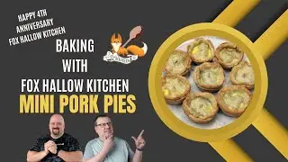 Delicious Mini Pork Pies To Celebrate Fox Hallow Kitchen's 4th Anniversary!