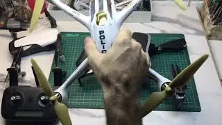 Переставляем Hubsan h501s в корпус от Sg906 ,новая модель Hubsan h501s GoPro