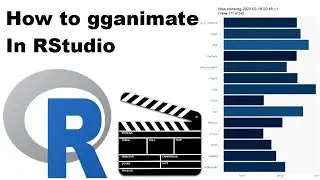 How to use gganimate in R | A RStudio Tutorial for Beginners