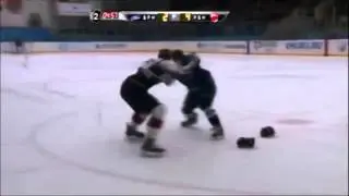 БОИ ВХЛ: Денис Макаров (Буран) vs Нильс Бэкстрём (Рубин)