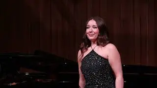 Caroline Bourg & Thomas Eeckhout performing Le clocher chante by Samuel Barber THIS