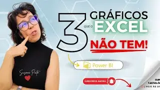 3 Gráficos que o PowerBI tem e o Excel não! 🙄