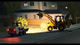 PIPEWORK WITH BACKHOE AND BOBCAT