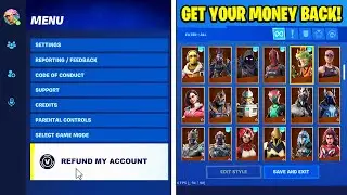 Epic is Refunding Fortnite Accounts...