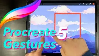 Procreate Gestures: A quick overview of hand gestures as of Procreate 5