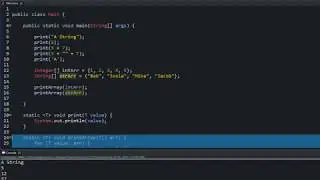 Java Programming Tutorial - 30 - Generic Methods, Generic Data Type