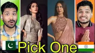 Indian Punjabi vs Pakistani Actresses - Pick One Challenge