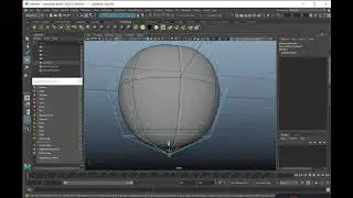 03 Maya basics - modeling a polygon apple using manipulators and mesh smooth