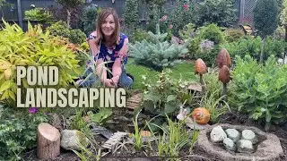 Planting A Paradise For Wildlife Around My New Pond 🐸🐝🦔🍄