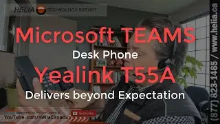 Microsoft Teams Desk Phone | Yealink T55A TEAMS