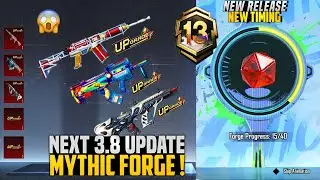 Next Mythic Forge Upgradable Guns | 10 Upgradable Expected In 3.8 Update | Free Mythic Emblem |PUBGM