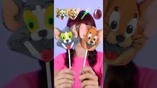 ASMR Emoji Marshmallow, Lollipop Mukbang #shorts