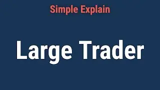 Large Trader: What it is, How It Works, Special Considerations