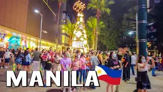Philippines Manila, walking in the famous BGC area (Bonifacio High Street)