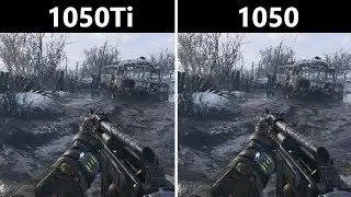Metro Exodus GTX 1050 Ti vs GTX 1050