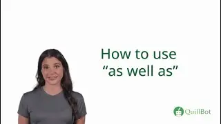 “As Well As” Meaning & Use | English Grammar