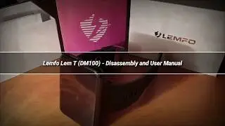 Lemfo Lem T Smartwatch( DM100 ) - Disassembly and User Manual