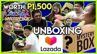 UNBOXING LAZADA 1500 PESOS MYSTERY BOX 2022