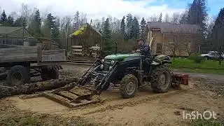Рамочный планировщик для минитрактора своими руками