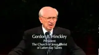 The Miracle of Faith   Gordon B  Hinckley   April 2001 General Conference
