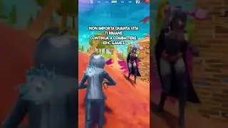 CITAZIONI FORTNITE EPIC GAMES EP3 #fortnite #frasi #shorts