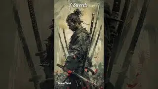 Zamm Tarot prototype for Suit of Swords 1-10