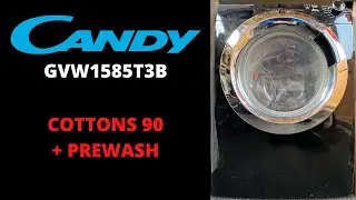 Candy Alisè GVW1585TC3B Washer Dryer - Cotton 90 + Prewash