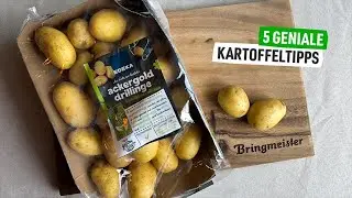 5 Geniale Kartoffeltipps 🥔  Einfrieren, Schältrick,…