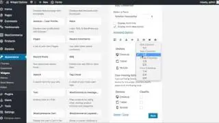 Responsive Custom WordPress Widget Columns