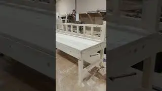 Простенькие лавочки из сосны