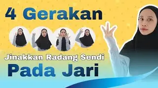 Gerakan Mudah, Mengatasi Nyeri, Kaku, Bengkak Pada Jari Tangan || Sikat Arthritis !