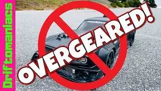 Overgearing An Arrma Felony - Fast But INSANE!