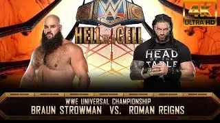 Braun Strom vs roman reigns final champions WWE 2K22