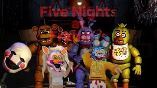Проходим FNaF в roblox! (Не детская игра)