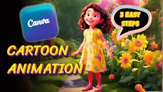 Create an ANIMATION 🔥 in 3 Steps using Canva AI Tools - 15 min