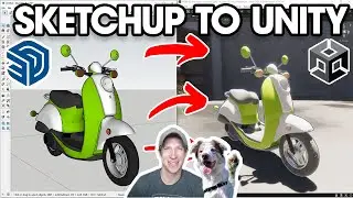 How to Import SketchUp Models INTO UNITY!