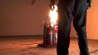 fire extinguisher experimental work