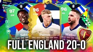 Can I go 20-0 with a Full English Team?