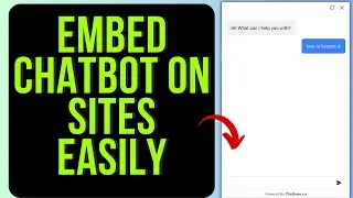 How To Embed Your Own ChatGPT Bot On Websites Using Chatbase