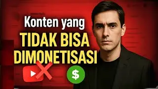 Youtuber Pemula Wajib Tau❗️INI DAFTAR KONTEN YANG NGGAK BISA DI MONETISASI DI TAHUN 2025