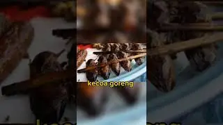 makanan paling aneh yang ada di dunia part 3 #thailand #kecoa #japan #tuna
