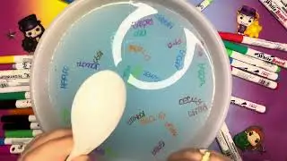 Names in BLUE water