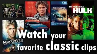 RealKITT - 2023 May New feature - favorite classic movie clips page