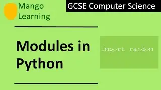 Understanding how to use modules in Python