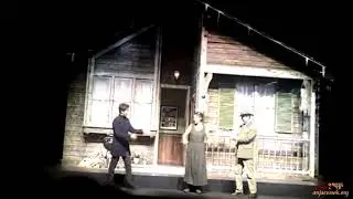 20191011  안재욱 폴쉘던, 연극 미저리 부산 금요일 공연 커튼콜  (안재욱, 김성령, 고인배공연)