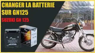 Changer la batterie sur une Suzuki GN 125 - Tutoriel