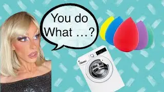 How to wash makeup sponges | makeup hacks | makeup tutorials